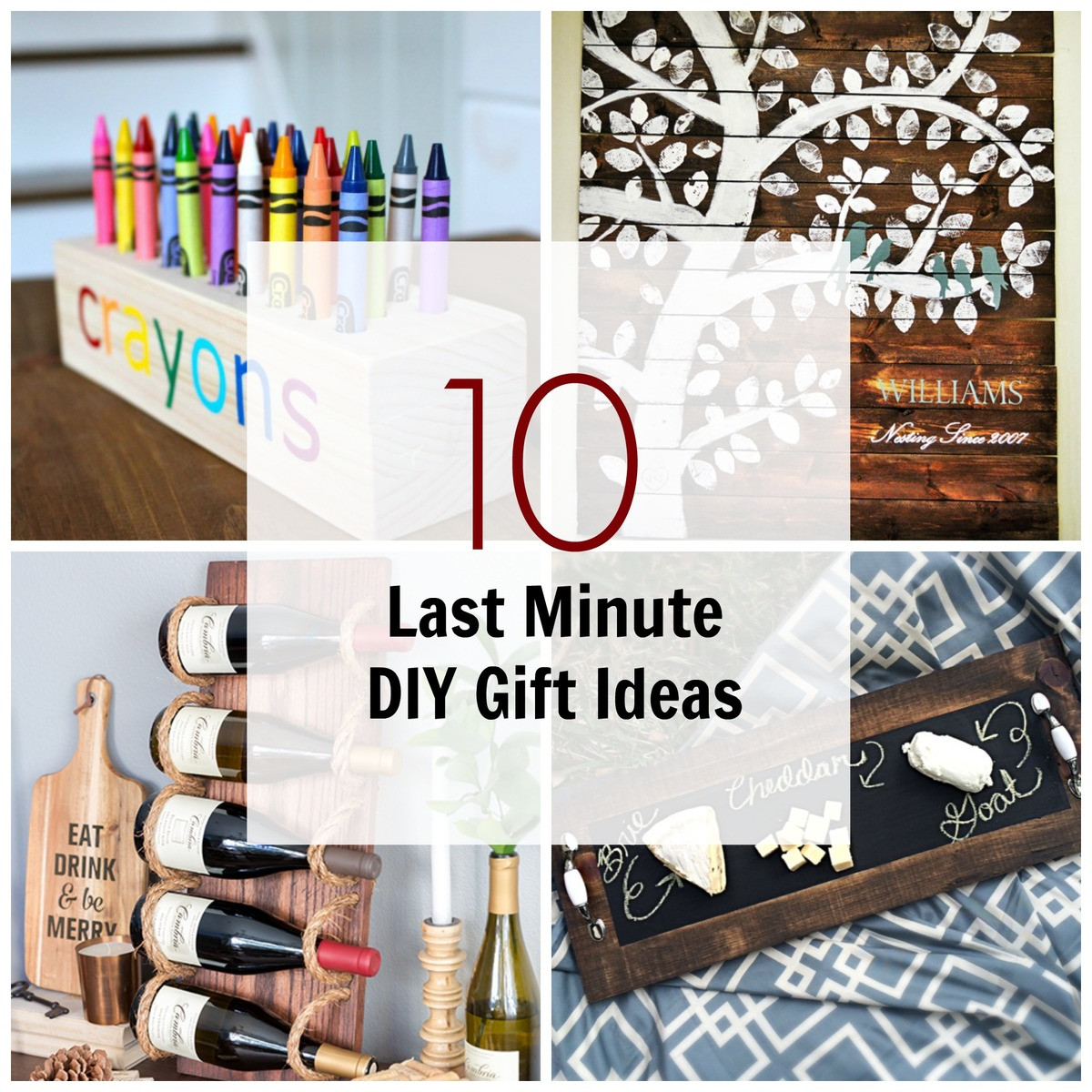 DIY Wood Christmas Gifts
 10 Last Minute DIY Wood Gifts that you Can Make