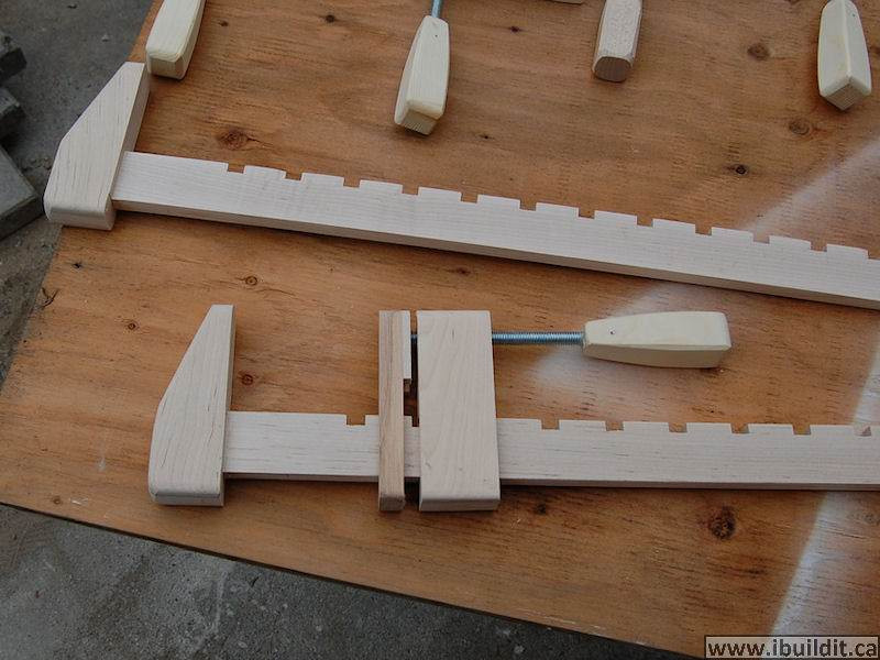 DIY Wood Clamps
 How To Make A Wooden Bar Clamp IBUILDIT CA