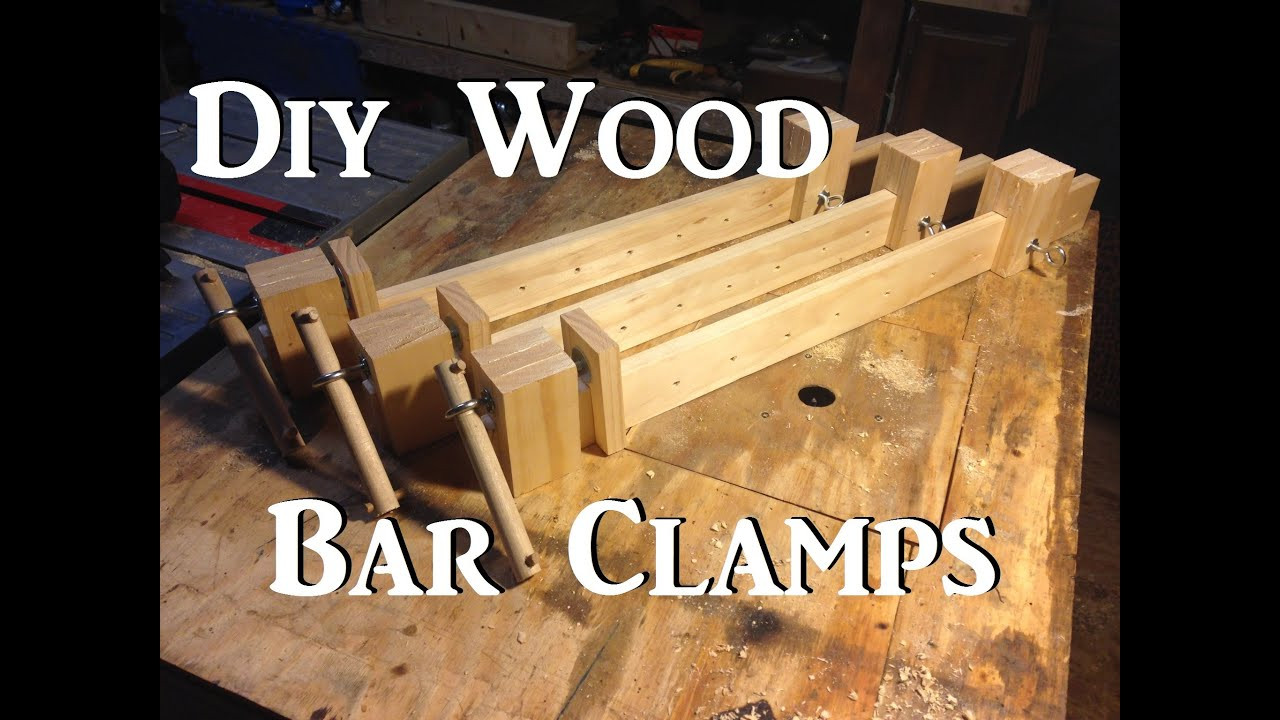 DIY Wood Clamps
 Diy Wooden Bar Clamps