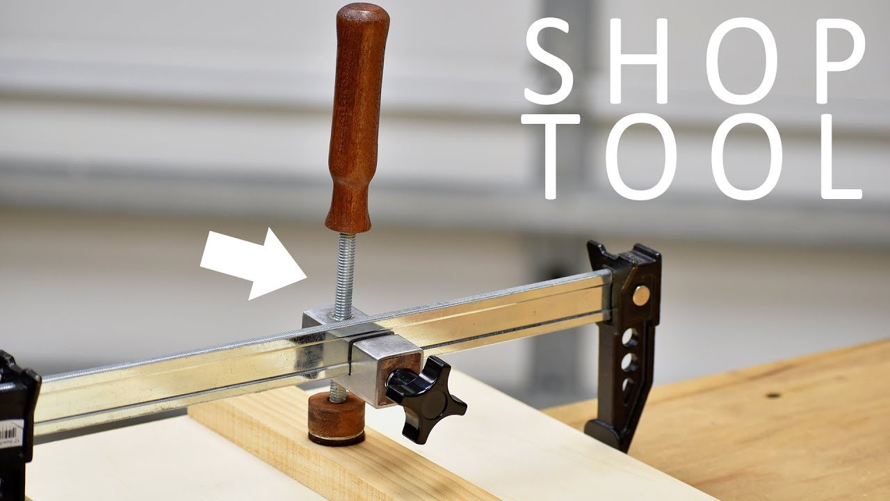 DIY Wood Clamps
 Woodworking Clamp Attachment DIY