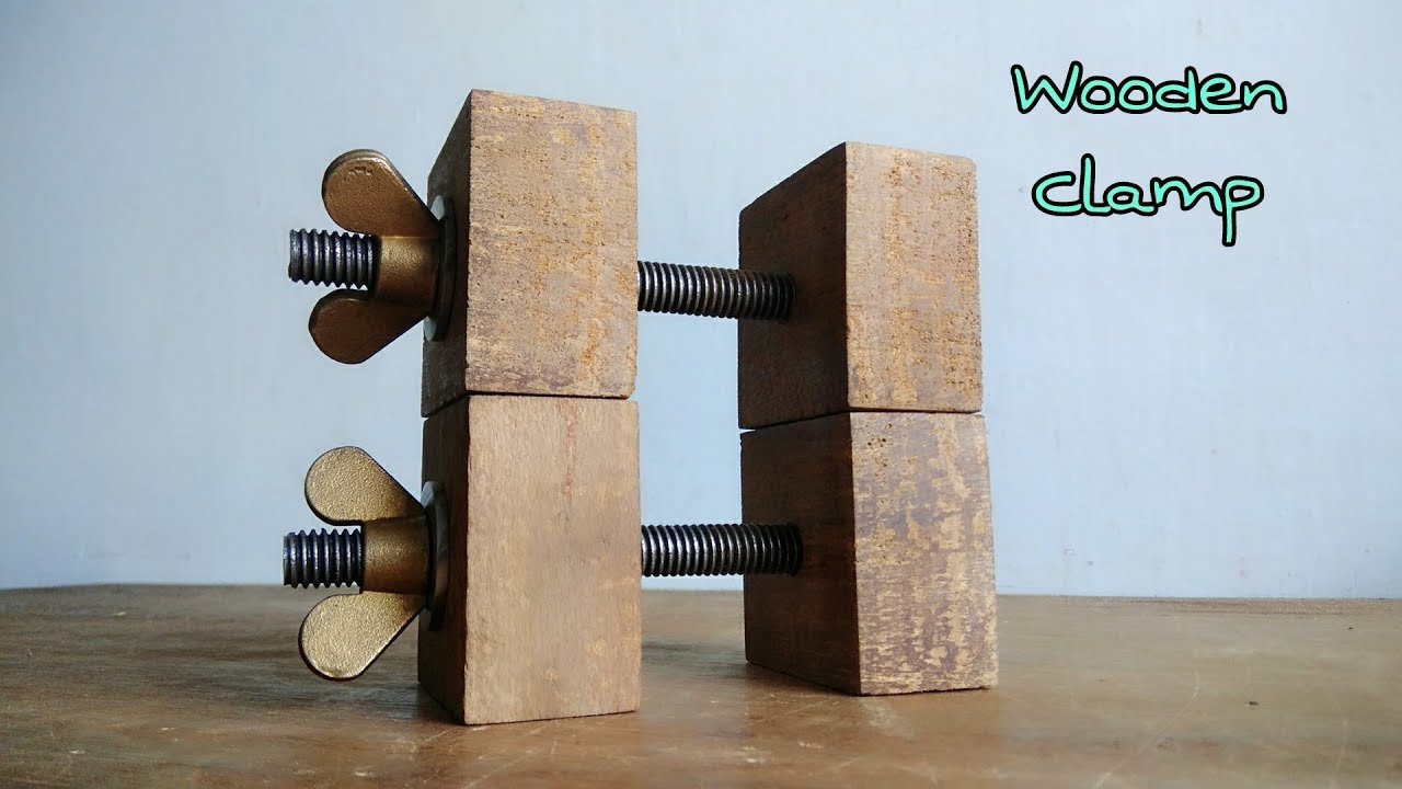 DIY Wood Clamps
 DIY Wooden Clamp Simple To Make How To Make Clamp