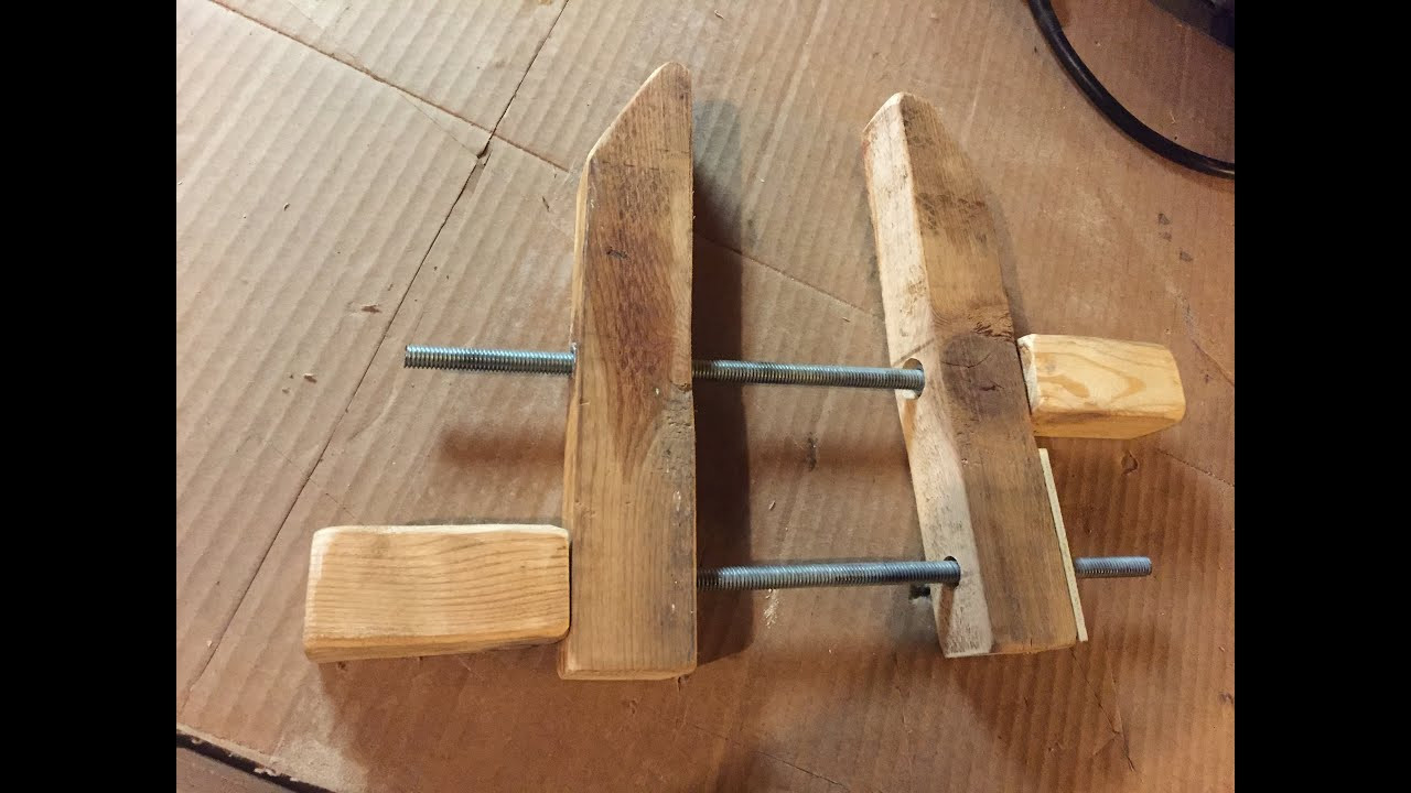 DIY Wood Clamps
 JPOM DIY WOOD SCREW CLAMPS JuNk PiLe 0 Matic Style