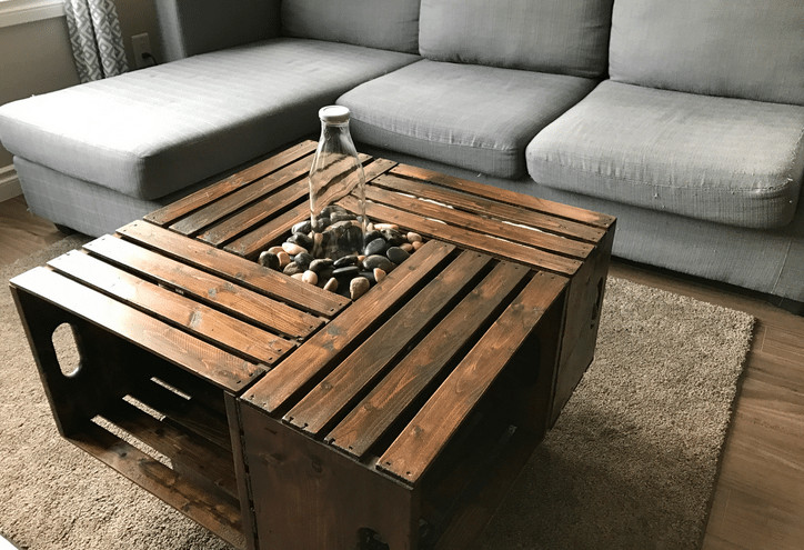 DIY Wood Coffee Table
 No e Will Guess You Made This DIY Farmhouse Coffee Table