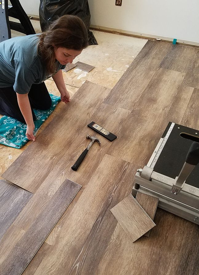 DIY Wood Floor Install
 Installing Vinyl Floors A Do It Yourself Guide