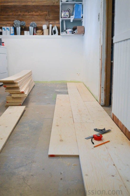 DIY Wood Floor Install
 How to Update Concrete Floors for a Rustic Look
