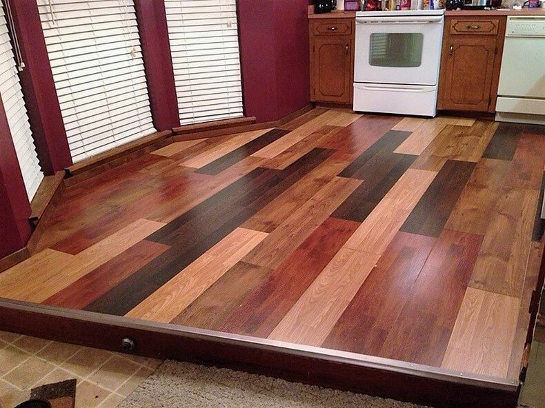 DIY Wood Floors
 Creative Home Flooring Ideas with Reused Pallets