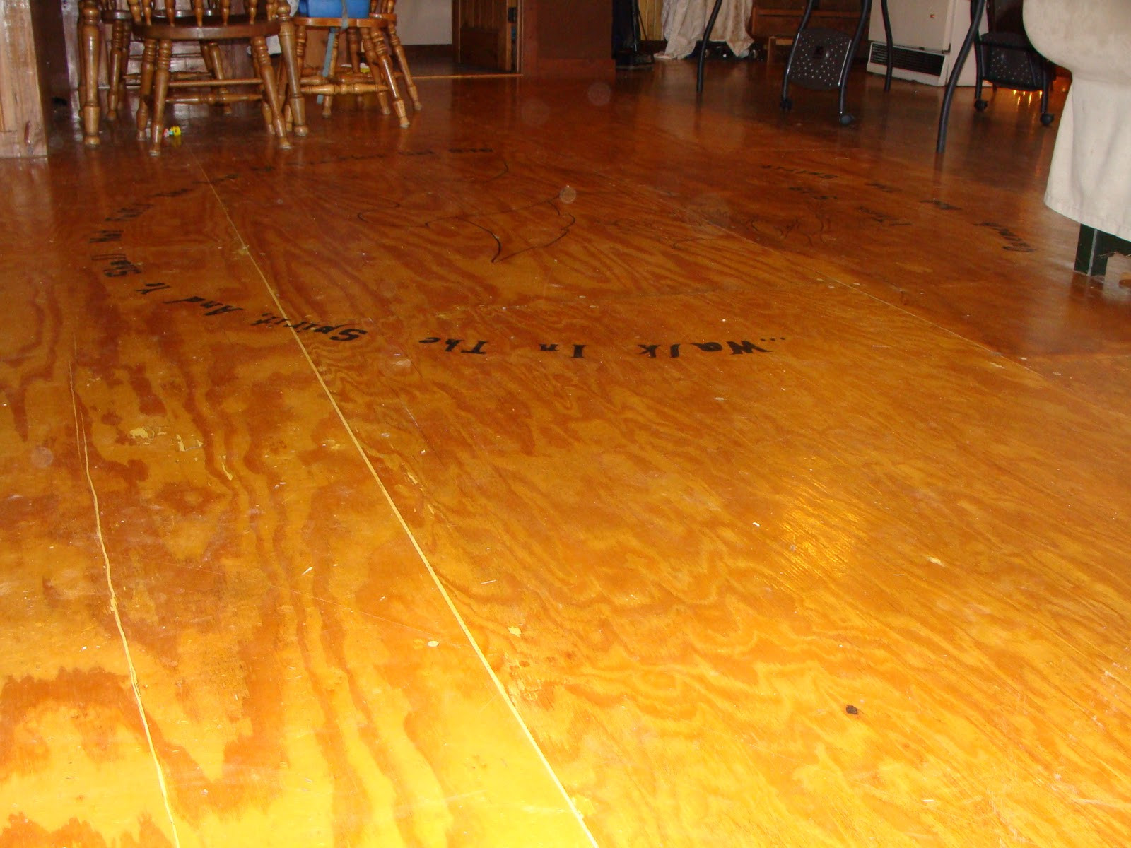 DIY Wood Floors
 Sowin Love DIY Wood Floor For Families