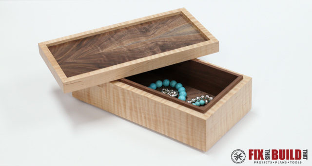 DIY Wood Jewelry Box
 35 Awesome DIY Wooden Gift Ideas That Everyone Will Love
