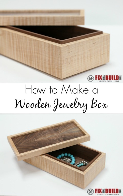 DIY Wood Jewelry Box
 How to Make a Simple Wooden Jewelry Box