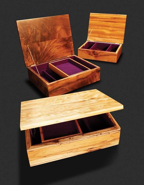 DIY Wood Jewelry Box
 24 Free Unique DIY Wooden Jewelry Box Plans