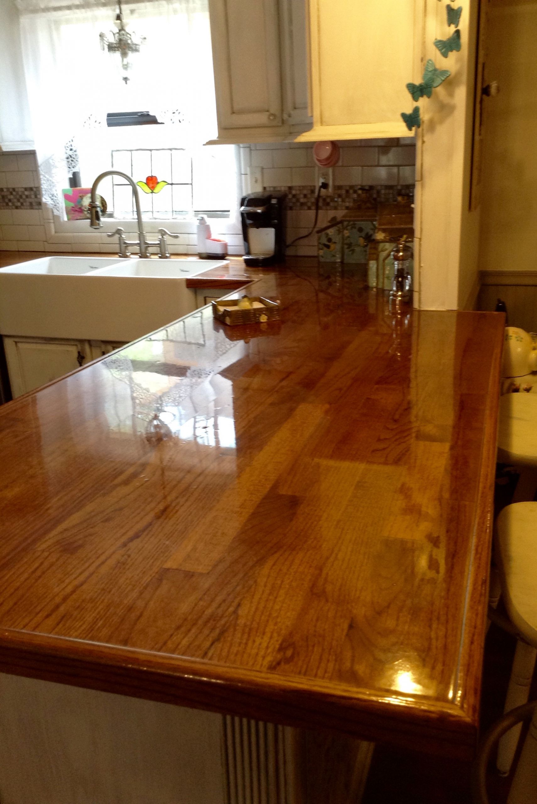 DIY Wood Kitchen Countertops
 Remodelaholic