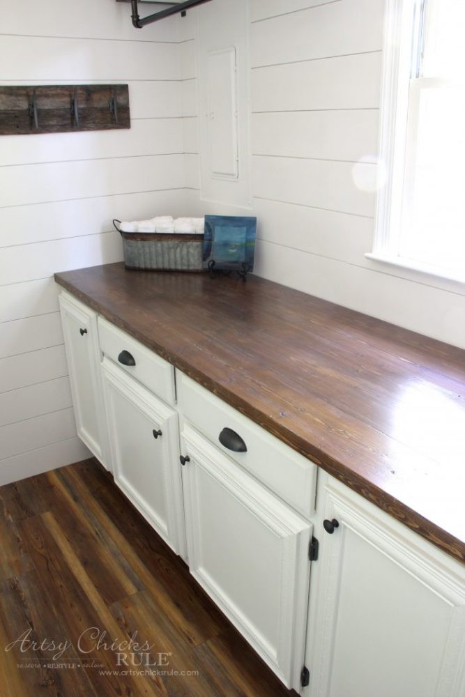 DIY Wood Kitchen Countertops
 How To Make A DIY Wood Countertop easier than you thought