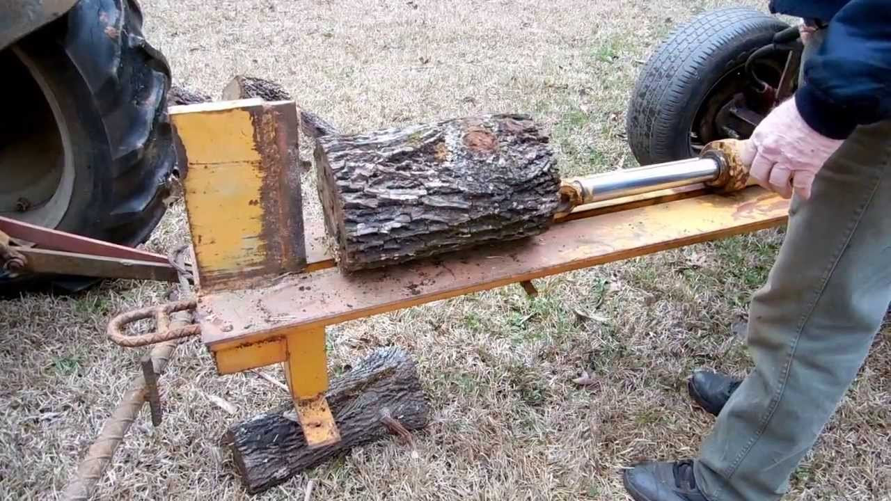 DIY Wood Splitter
 How to build a Homemade Log Splitter