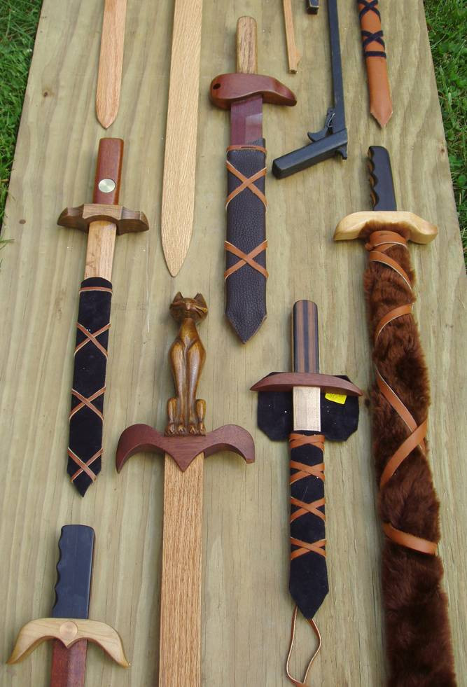 DIY Wood Sword
 My Homemade Gun Dagger And Sword Collection Project