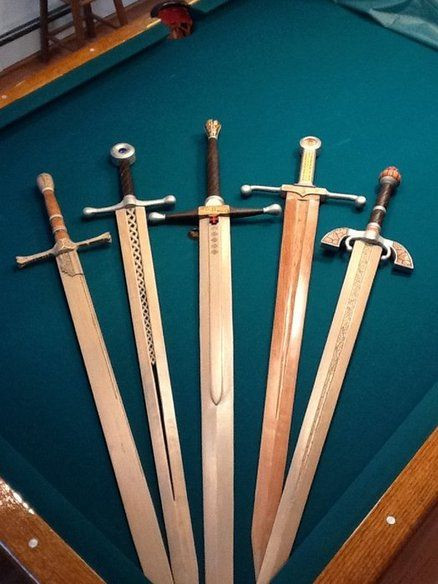 DIY Wood Sword
 Handcarved Wooden Swords Too involved for school but