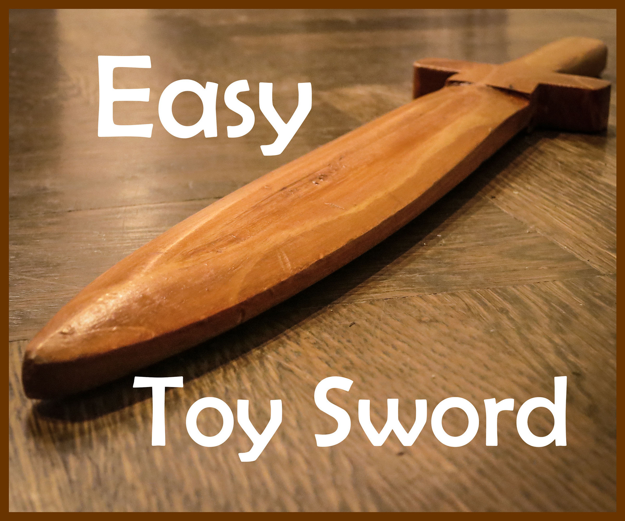 DIY Wood Sword
 Easy Toy Sword