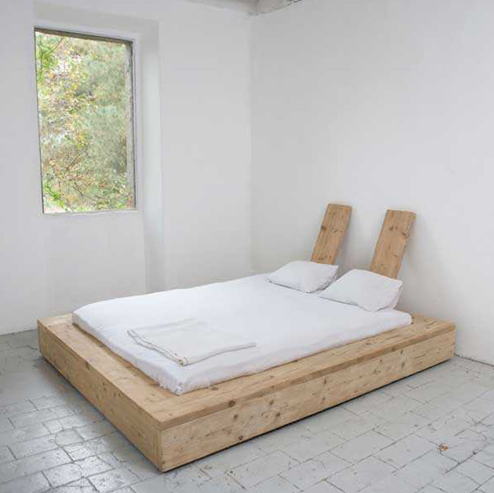 DIY Wooden Bed
 A DIY Bed Made from Reclaimed Wood Remodelista