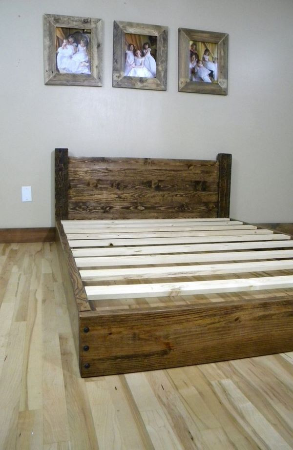 DIY Wooden Bed
 DIY bed frame – creative ideas for original bedroom furniture