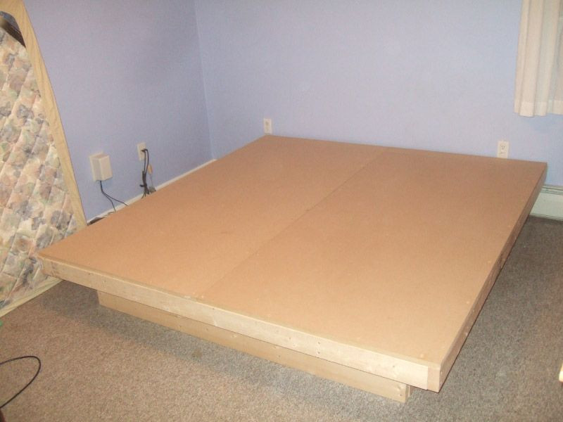 DIY Wooden Bed Platform
 How to Make a Modern Platform Bed for Under $100