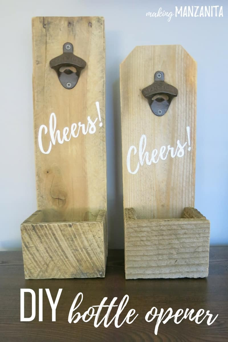 DIY Wooden Bottle Opener
 DIY Wood Bottle Opener Great Father s Day Gift Idea