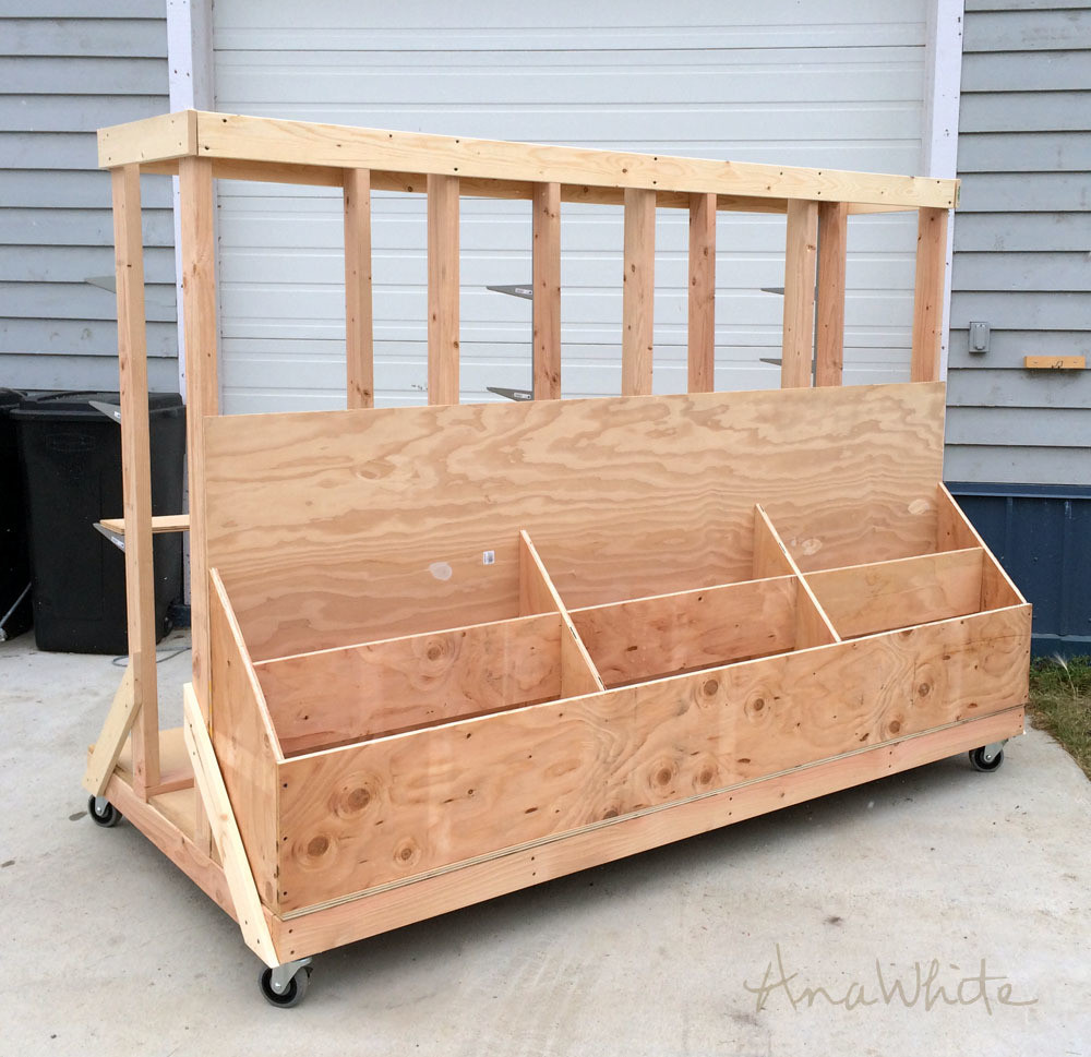 DIY Wooden Cart
 Ana White