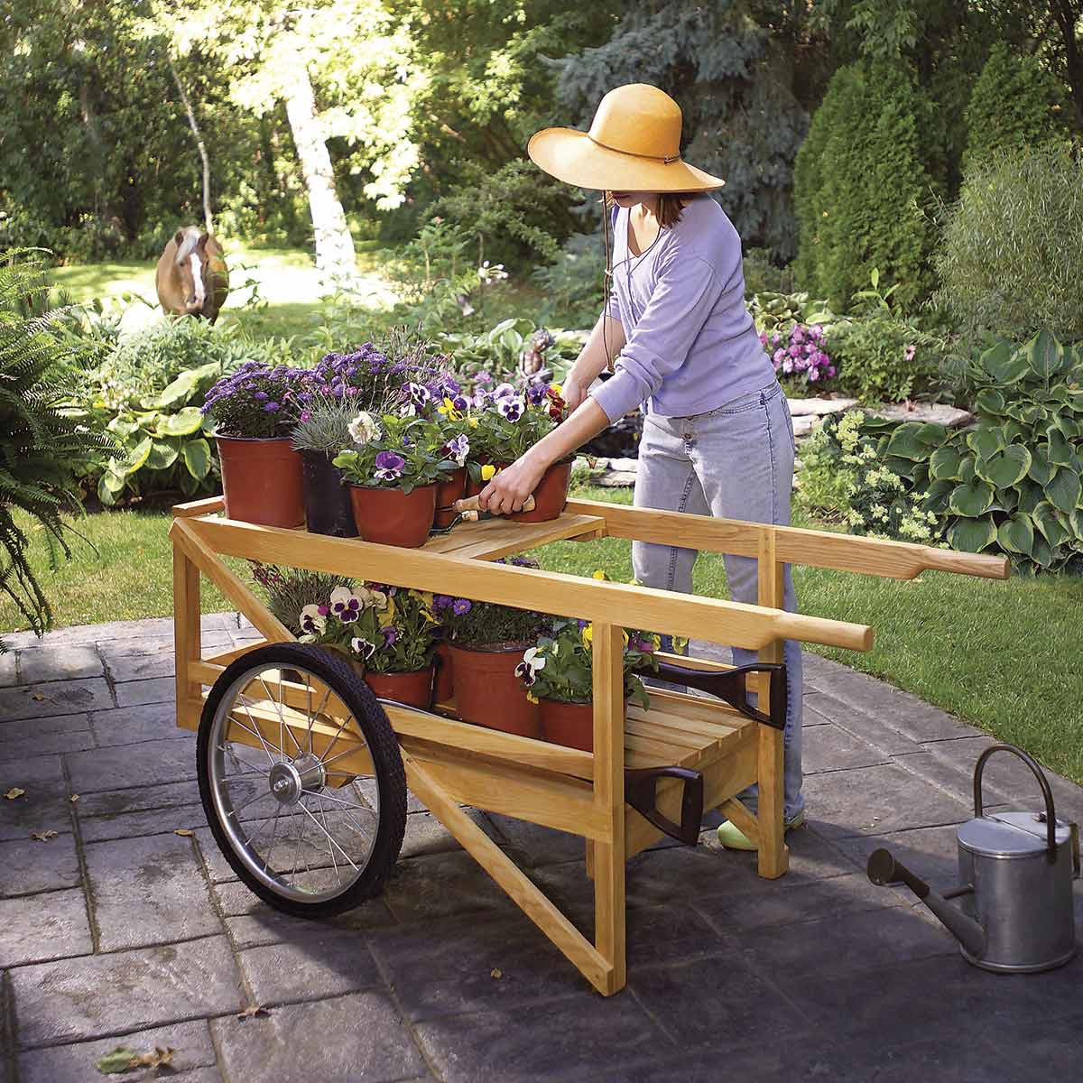 DIY Wooden Cart
 40 Outdoor Woodworking Projects for Beginners — The Family
