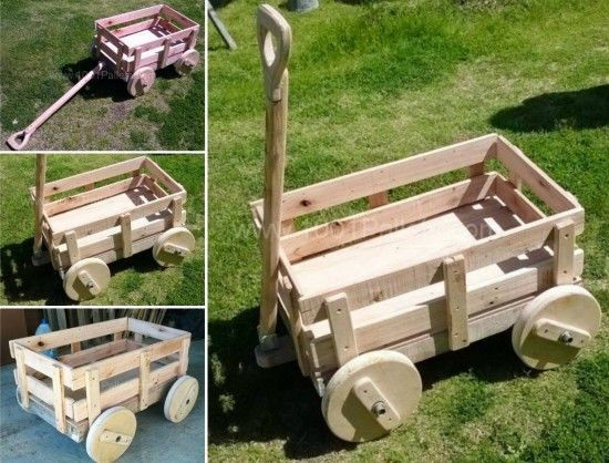DIY Wooden Cart
 DIY Pallet Cart s and for
