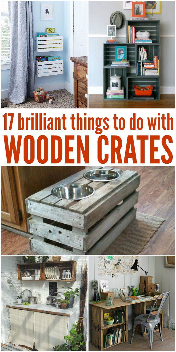 DIY Wooden Crate Projects
 17 Brilliant Things to Do with Old Wooden Crates