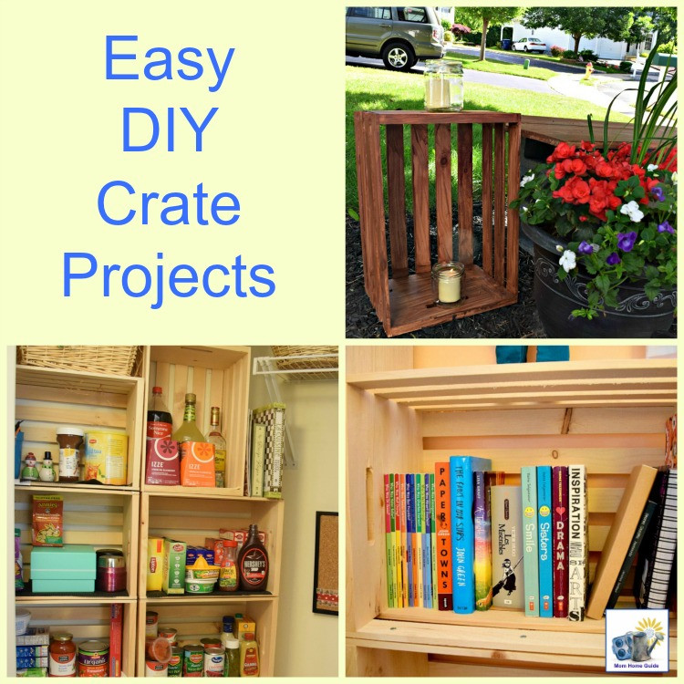 DIY Wooden Crate Projects
 Four Easy Wood Crate Projects