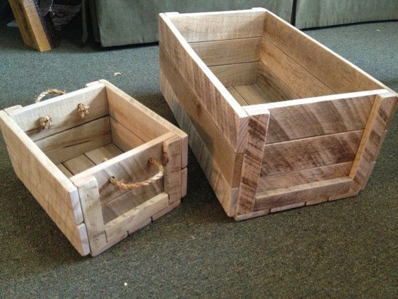 DIY Wooden Crate Projects
 Pallet Projects and Ideas