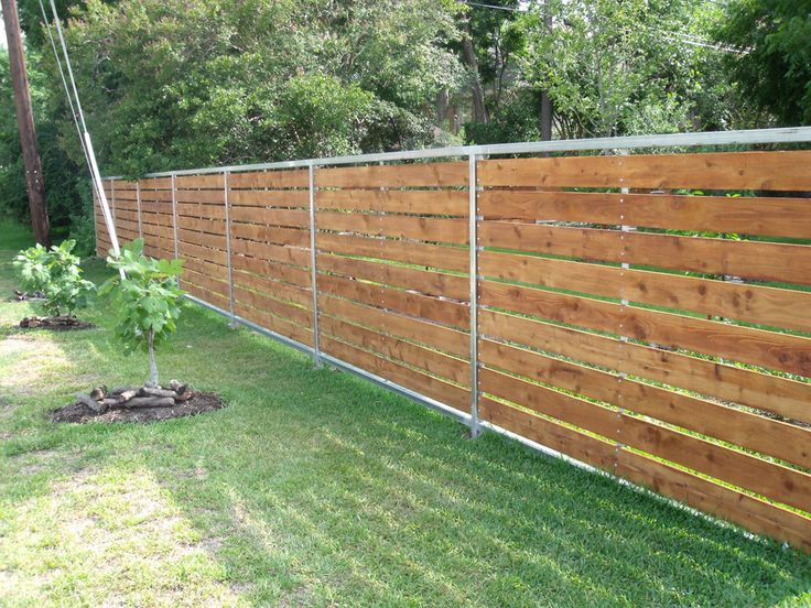 DIY Wooden Fencing
 wood and aluminum fence … in 2019