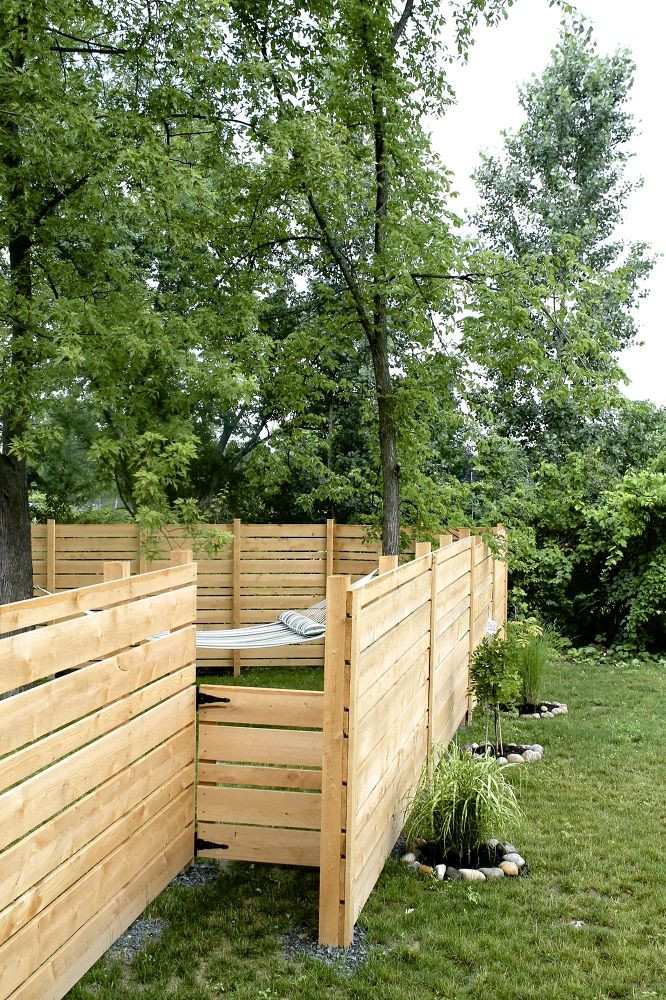 DIY Wooden Fencing
 DIY Wooden Backyard Fence