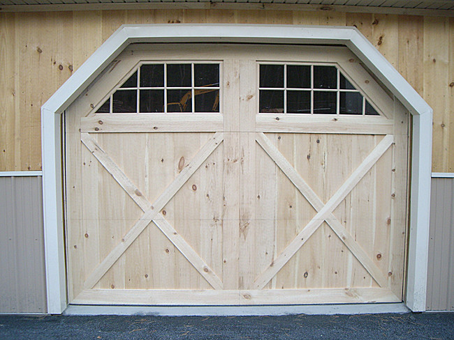 DIY Wooden Garage Door
 Ideas Wood garage door diy Deasining Woodworking