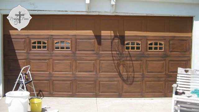 DIY Wooden Garage Door
 39 best Faux Wood Garage Doors DIY images on Pinterest