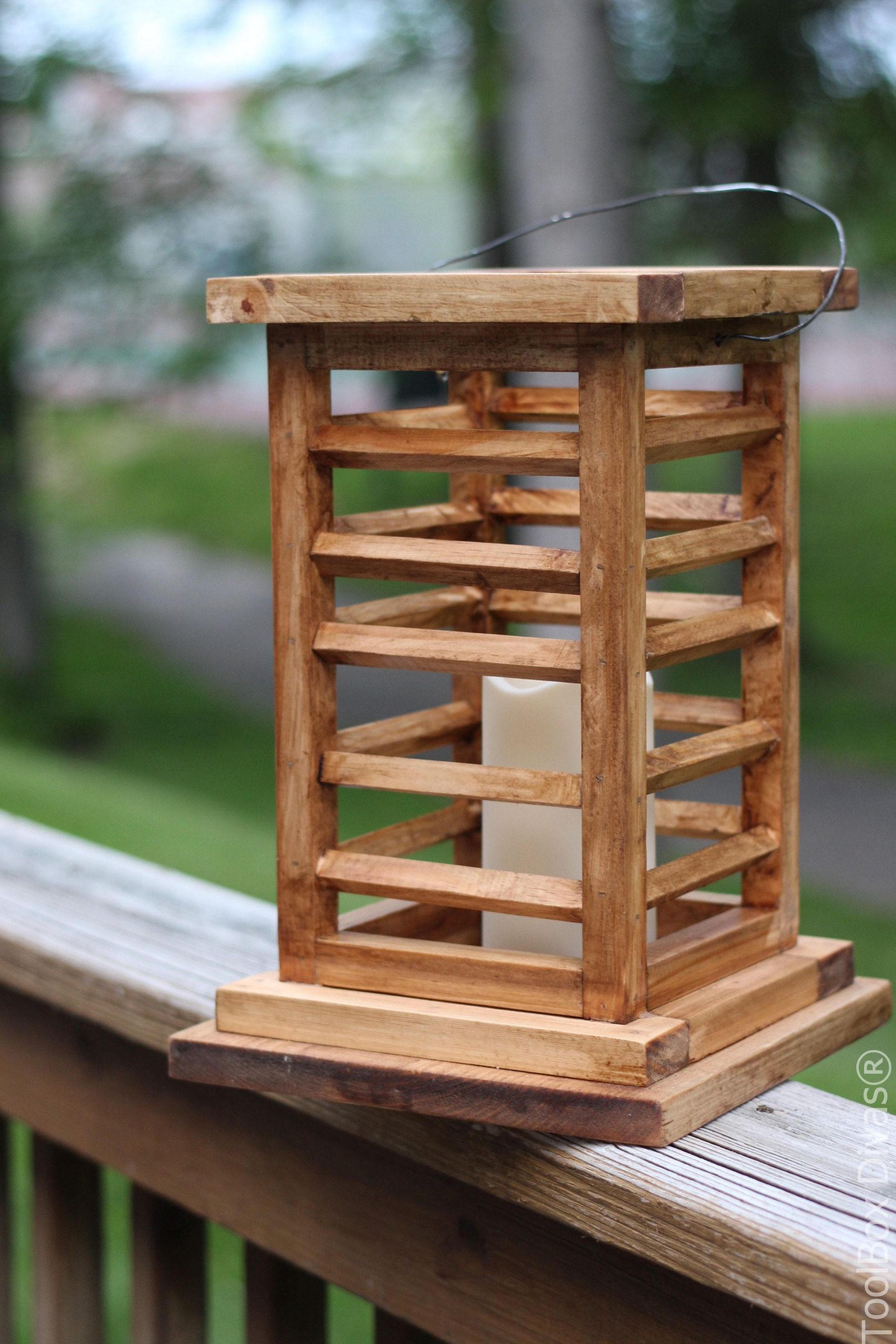 DIY Wooden Lantern
 DIY Wooden Lantern That Looks Like You Bought It ToolBox