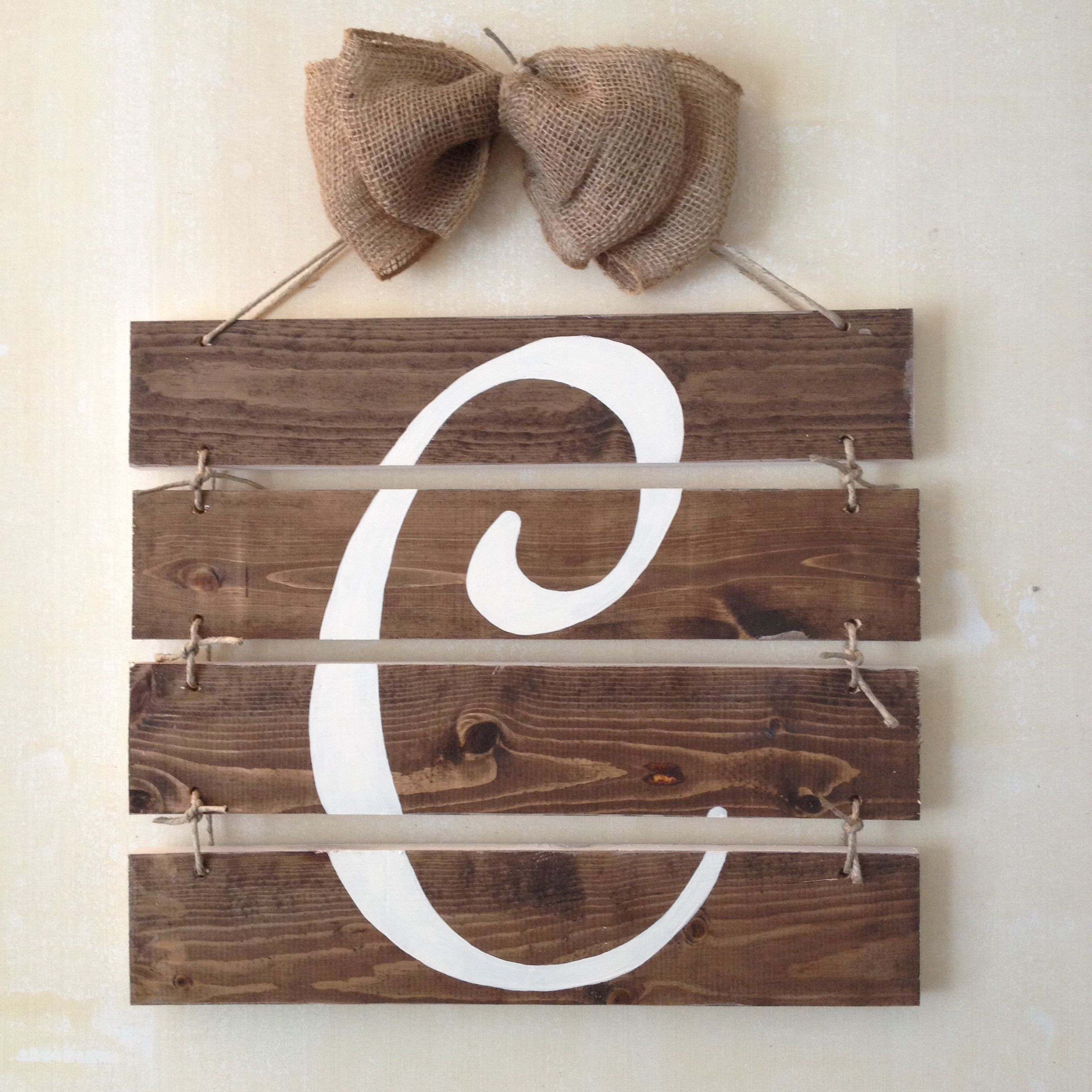 DIY Wooden Monogram
 monogram wood sign t DIY Projects