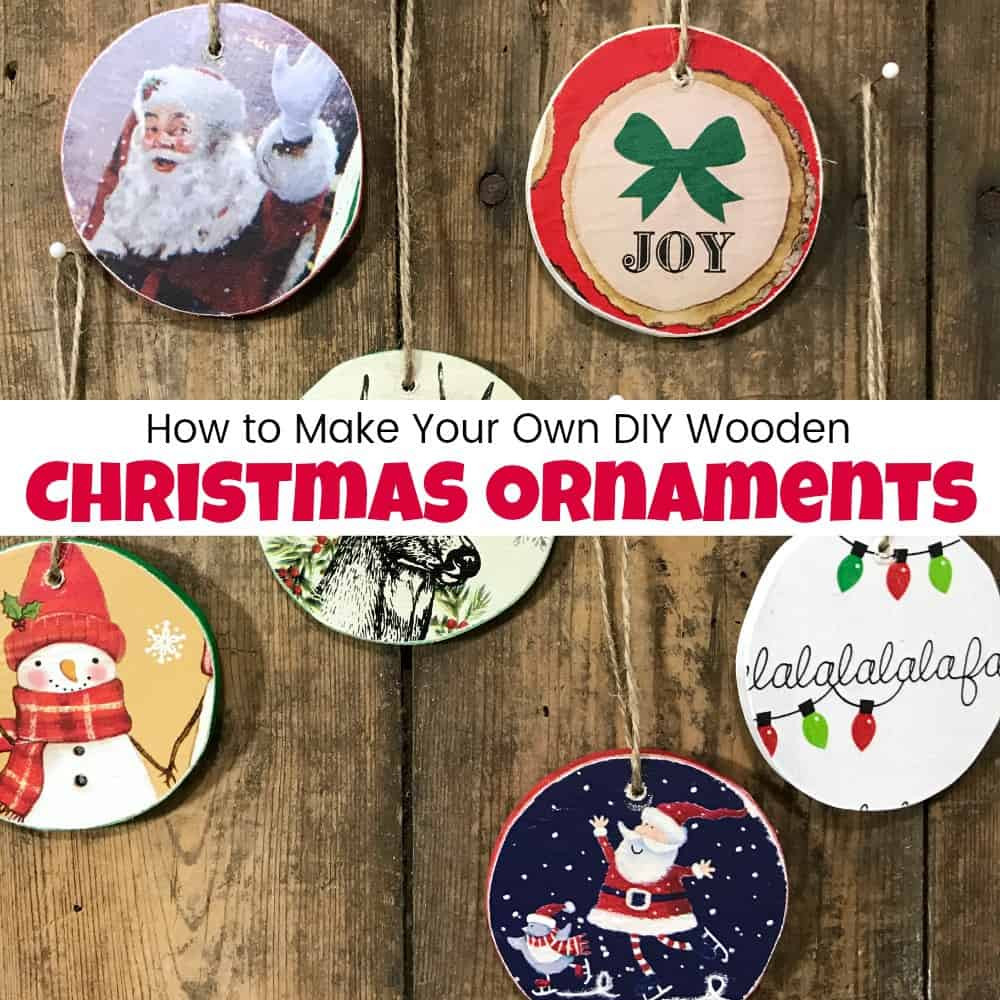 DIY Wooden Ornaments
 How to Make Easy DIY Wooden Christmas Ornaments