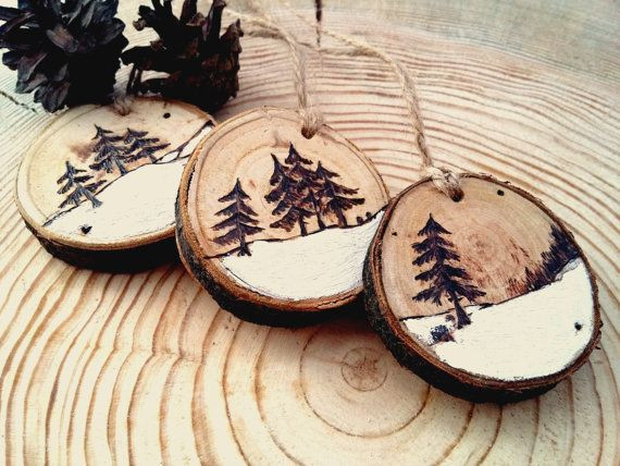 DIY Wooden Ornaments
 35 DIY Christmas Ornament Ideas Homemade Felt Wood