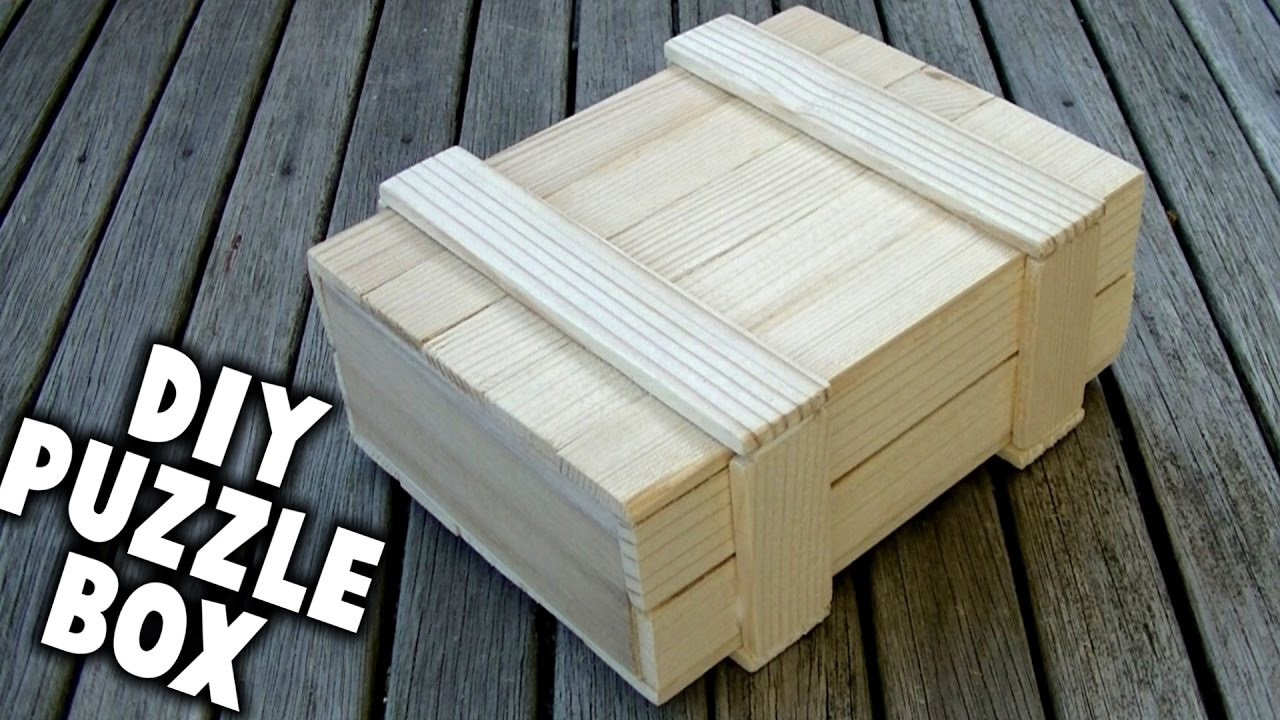 DIY Wooden Puzzle
 DIY Puzzle Box Can You Open It