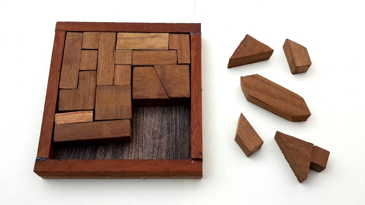 DIY Wooden Puzzle
 How to Make a Wooden Puzzle with Difficult Design DIY