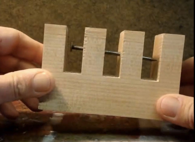 DIY Wooden Puzzle
 Like Brain Teasers Make this Simple Nail Puzzle