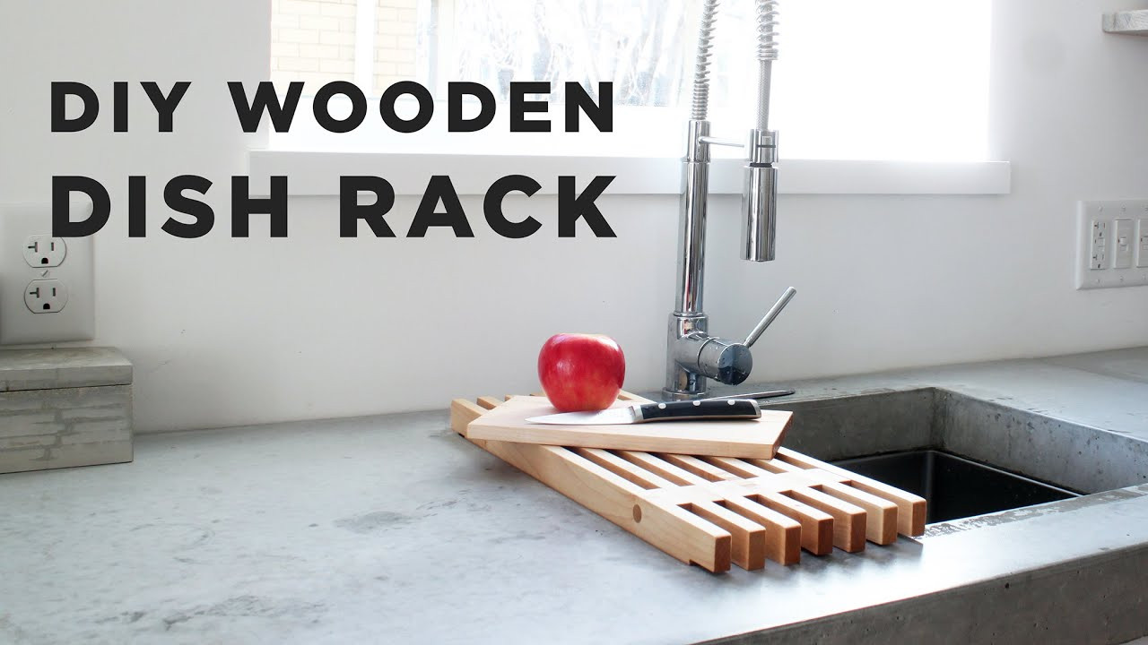 DIY Wooden Rack
 DIY Wooden Dish Rack