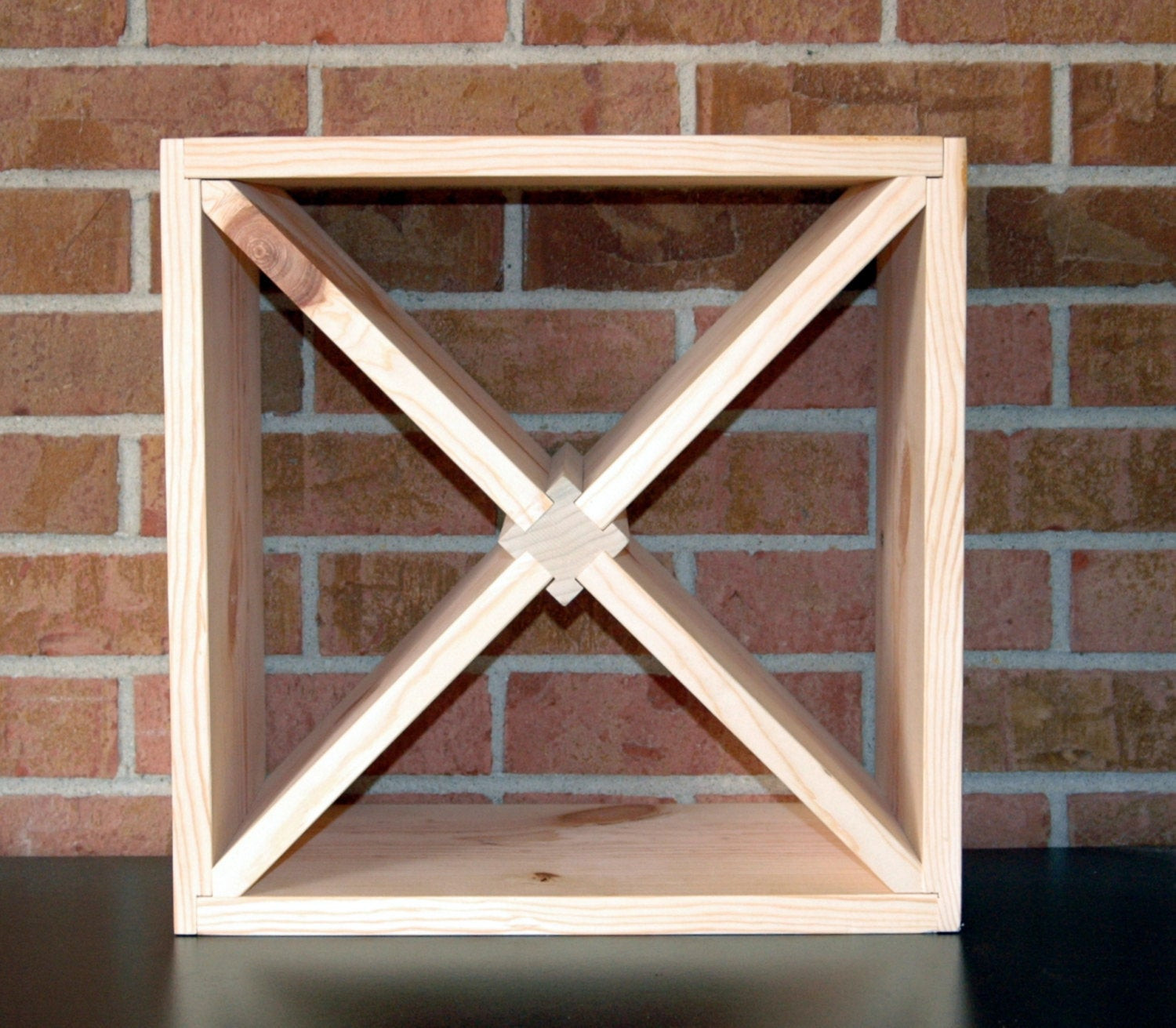DIY Wooden Rack
 DIY 15 Wood Wine Rack Kit Square X Insert Kitchen Bath