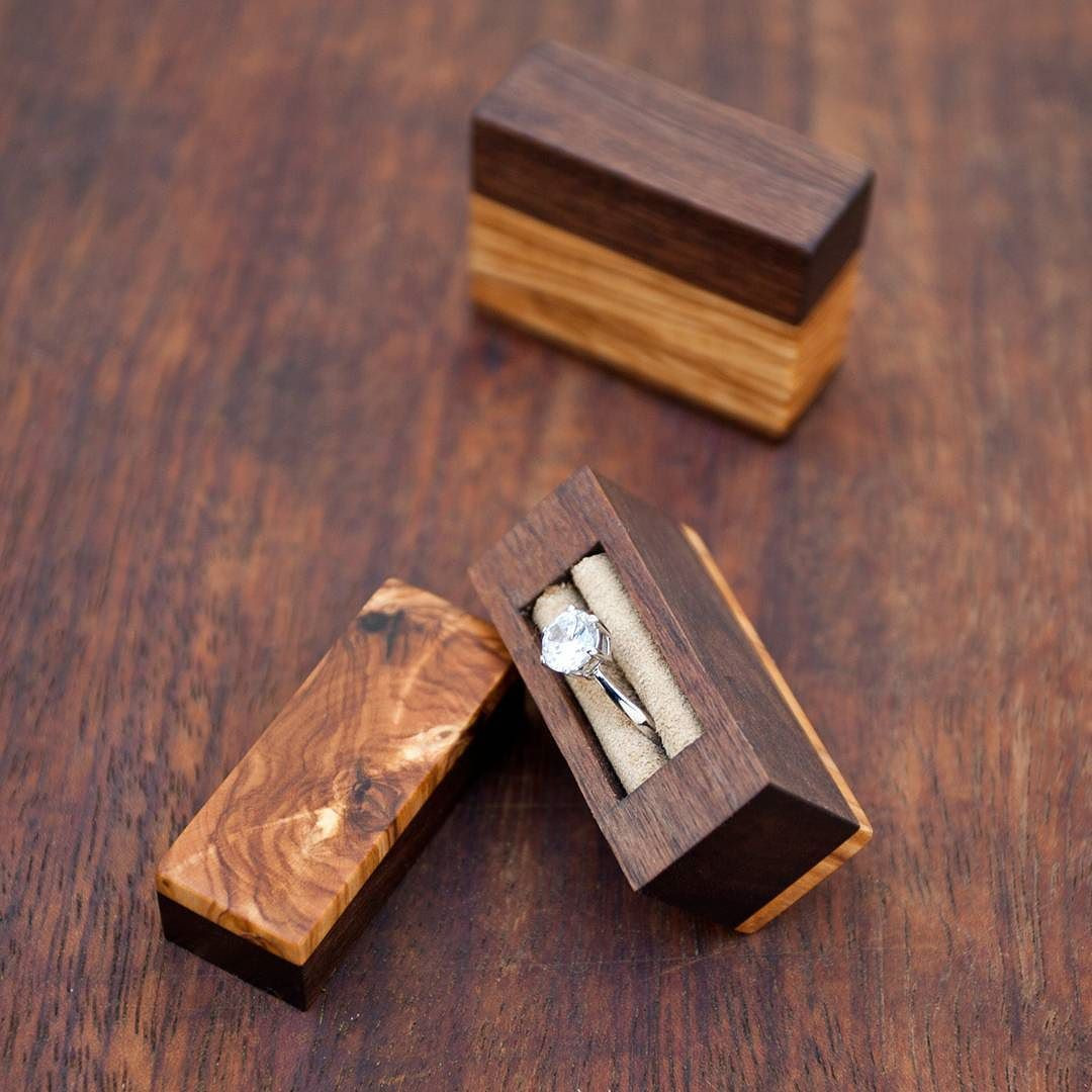 DIY Wooden Ring Box
 Ring box