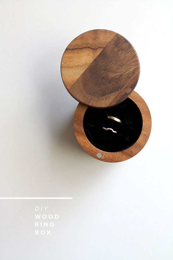 DIY Wooden Ring Box
 21 DIY Ring Boxes That Will Beautify and Add Romance To a