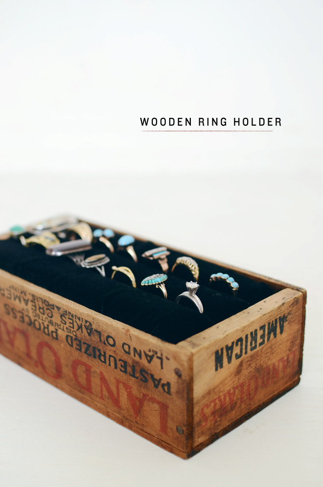 DIY Wooden Ring Box
 diy wooden ring holder CAKIES