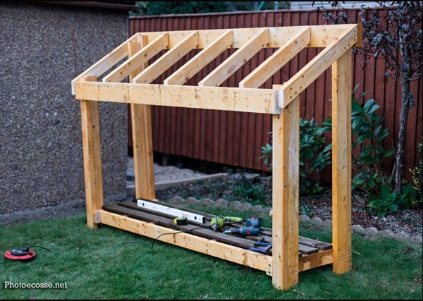 DIY Wooden Shed
 DIY Small Wood Shed Projects to Try