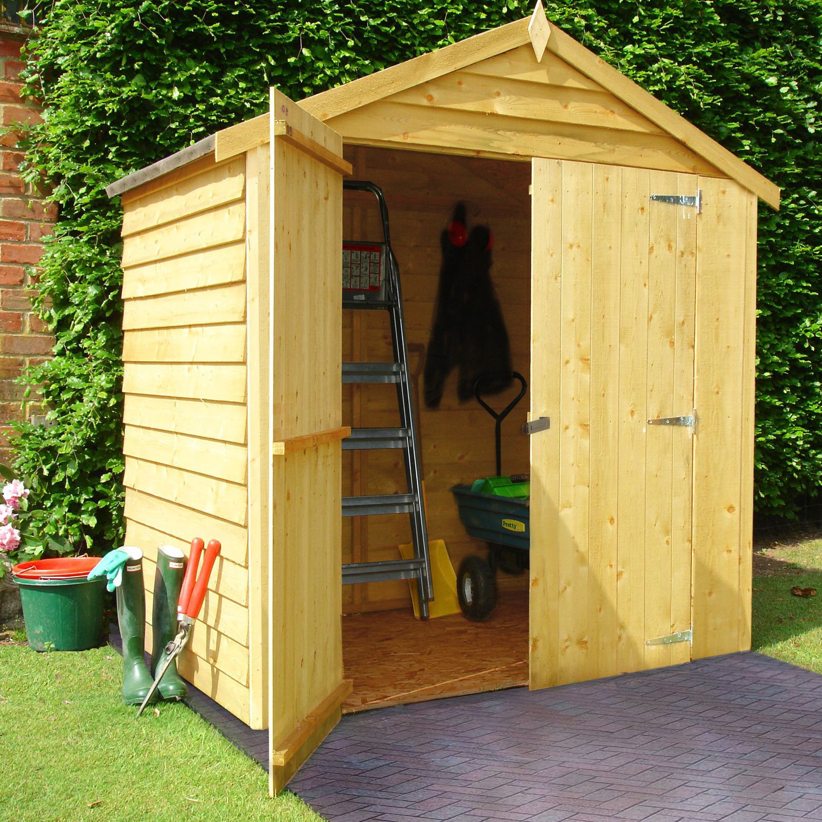 DIY Wooden Shed
 6X4 Apex Overlap Wooden Shed Departments