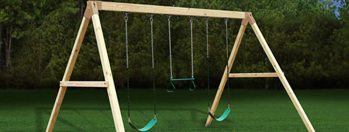 DIY Wooden Swing Set Plans
 Do It Yourself Wooden Swing Set Plans