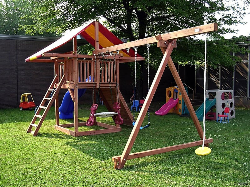 DIY Wooden Swing Set Plans
 DIY Swing Sets And Slides For Amazing Playgrounds